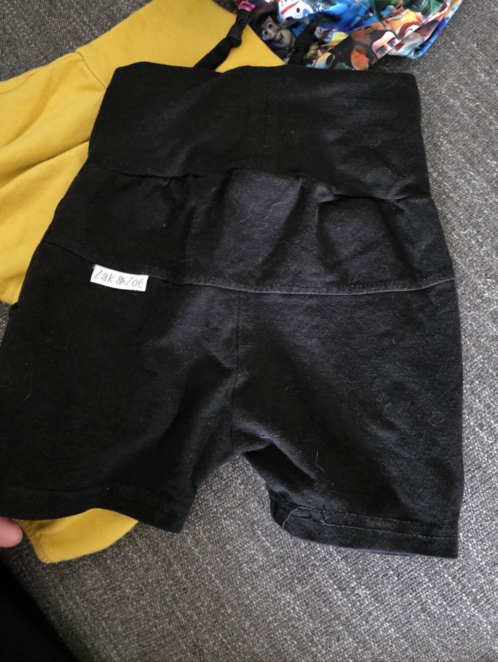 Black Shorts Zak Et Zoé Avec Poche 12-24mois